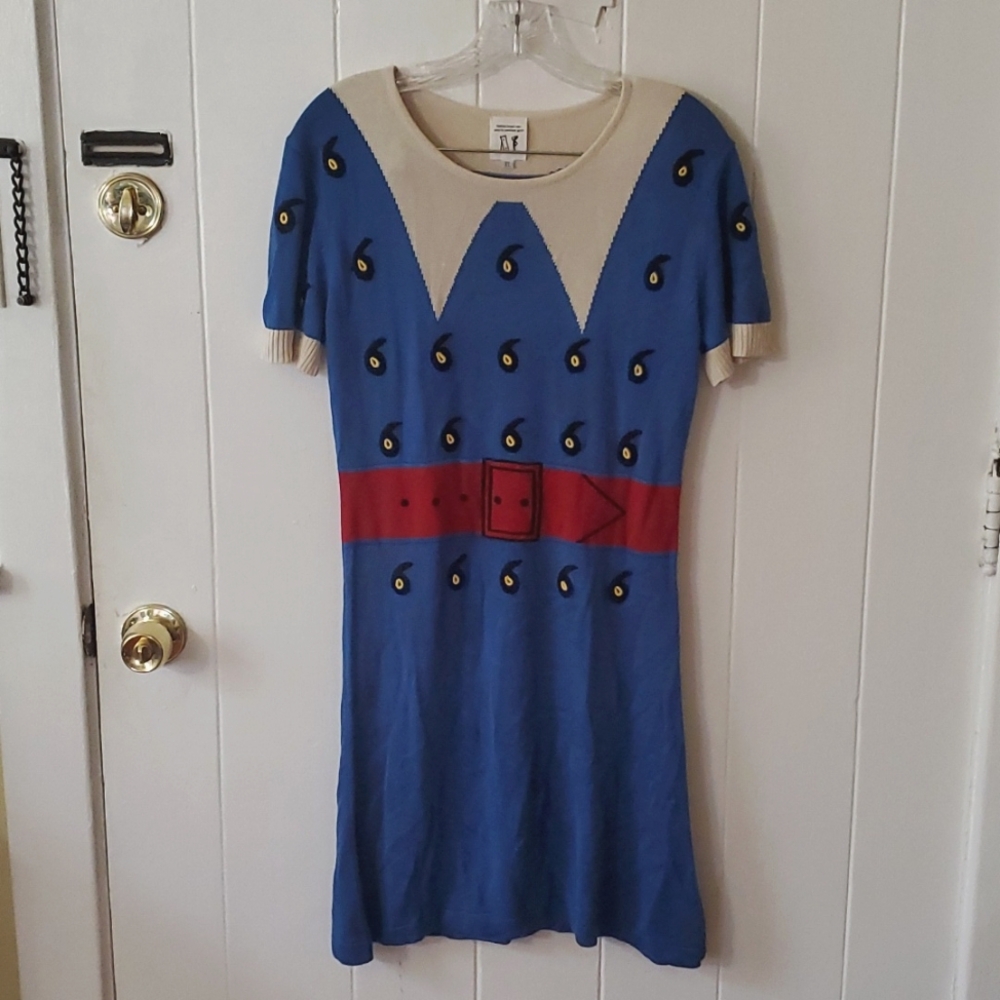 Fashion Brand Company Trompe A L'Oeil Knit Dress - Size XL